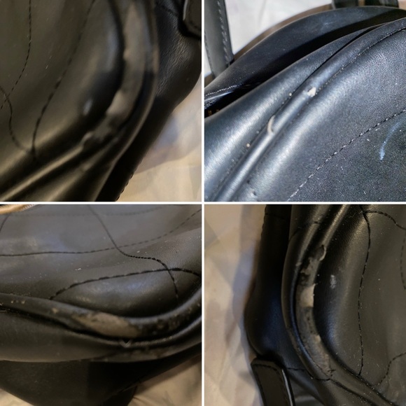 Classic and beautiful Guess backpack-style purse. - Picture 3 of 4